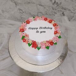 Elegant flower Cake