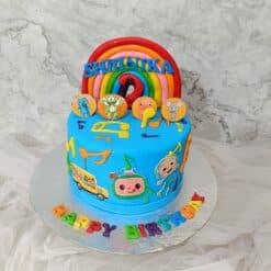 Cocomelon 1st Birthday Cake