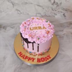 Strawberry Birthday Cake Design