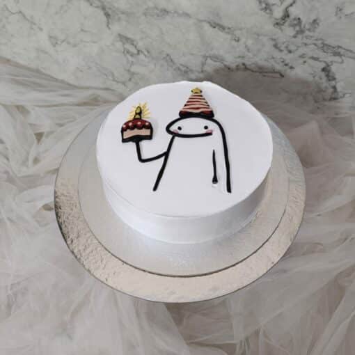 Stick Figure Cake