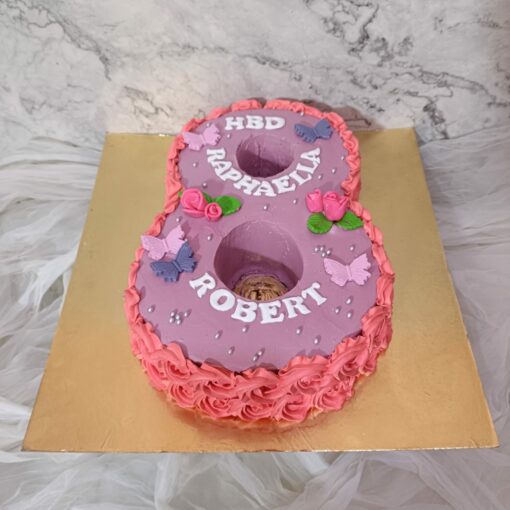 8 Number Cake | Yummy Cake