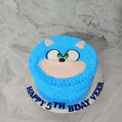 Sonic Theme Cake