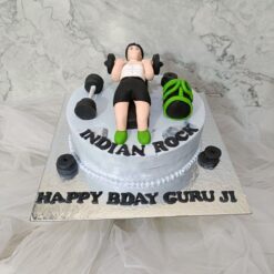Gym 3D Theme Cake