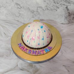 White Chocolate Pinata Cake