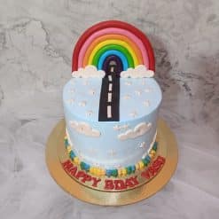 Birthday Rainbow Cake
