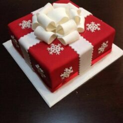 Christmas Squired Cake